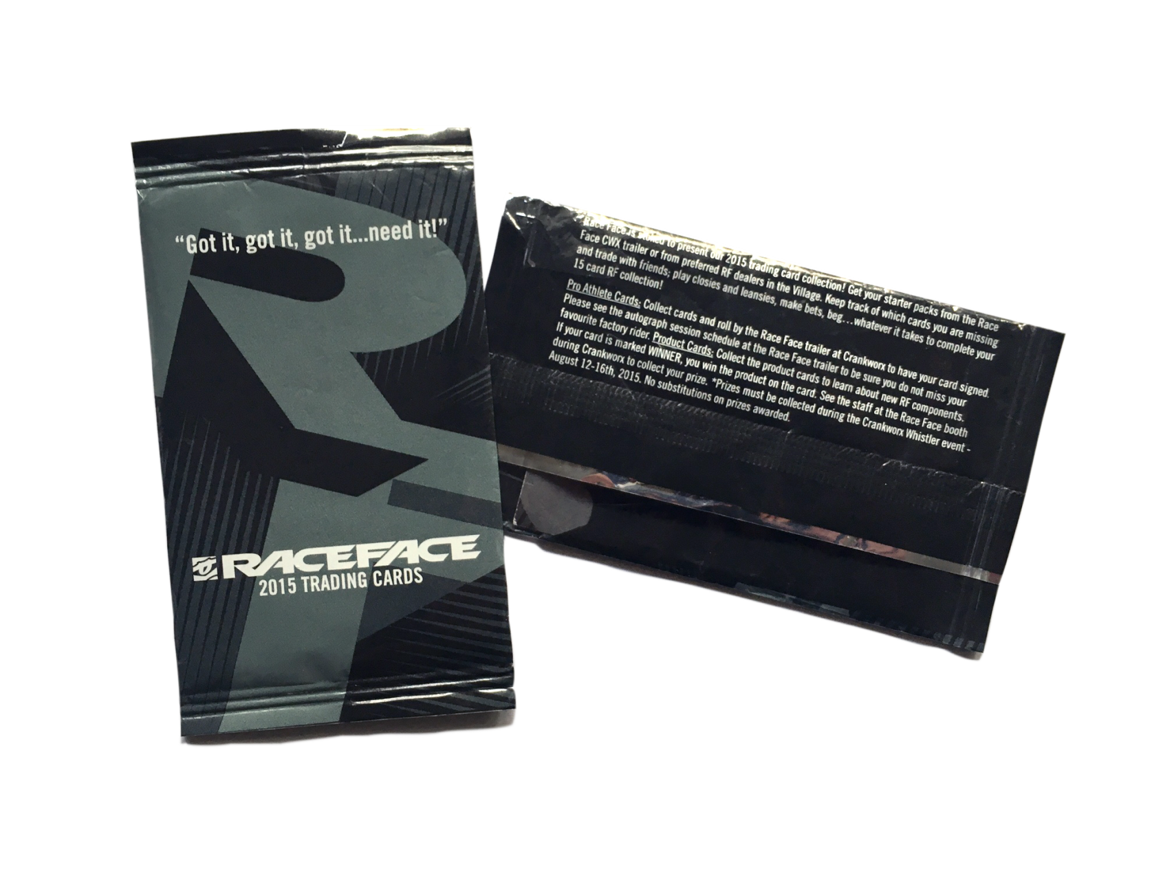 Race Face Trading Cards